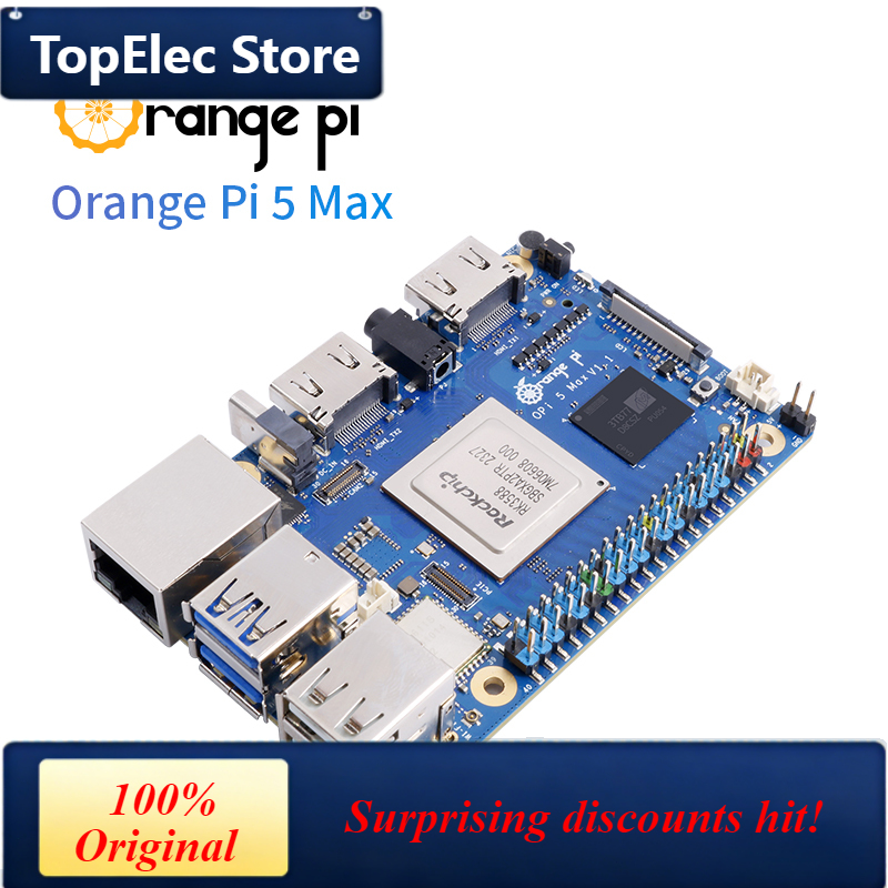 TopElec Orange Pi 5 Max LPDDR5 - Orange Pi 5 Max Rk3588 incelemesi ve fiyatı